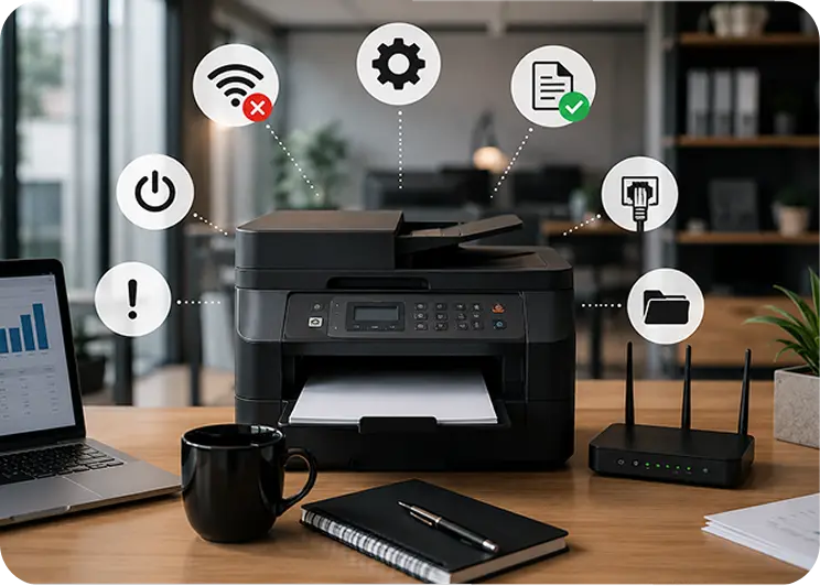 Printer offline troubleshooting